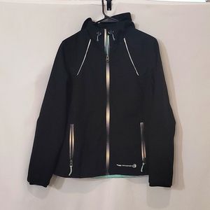 Free Country Womens Softshell Jacket size Medium Black